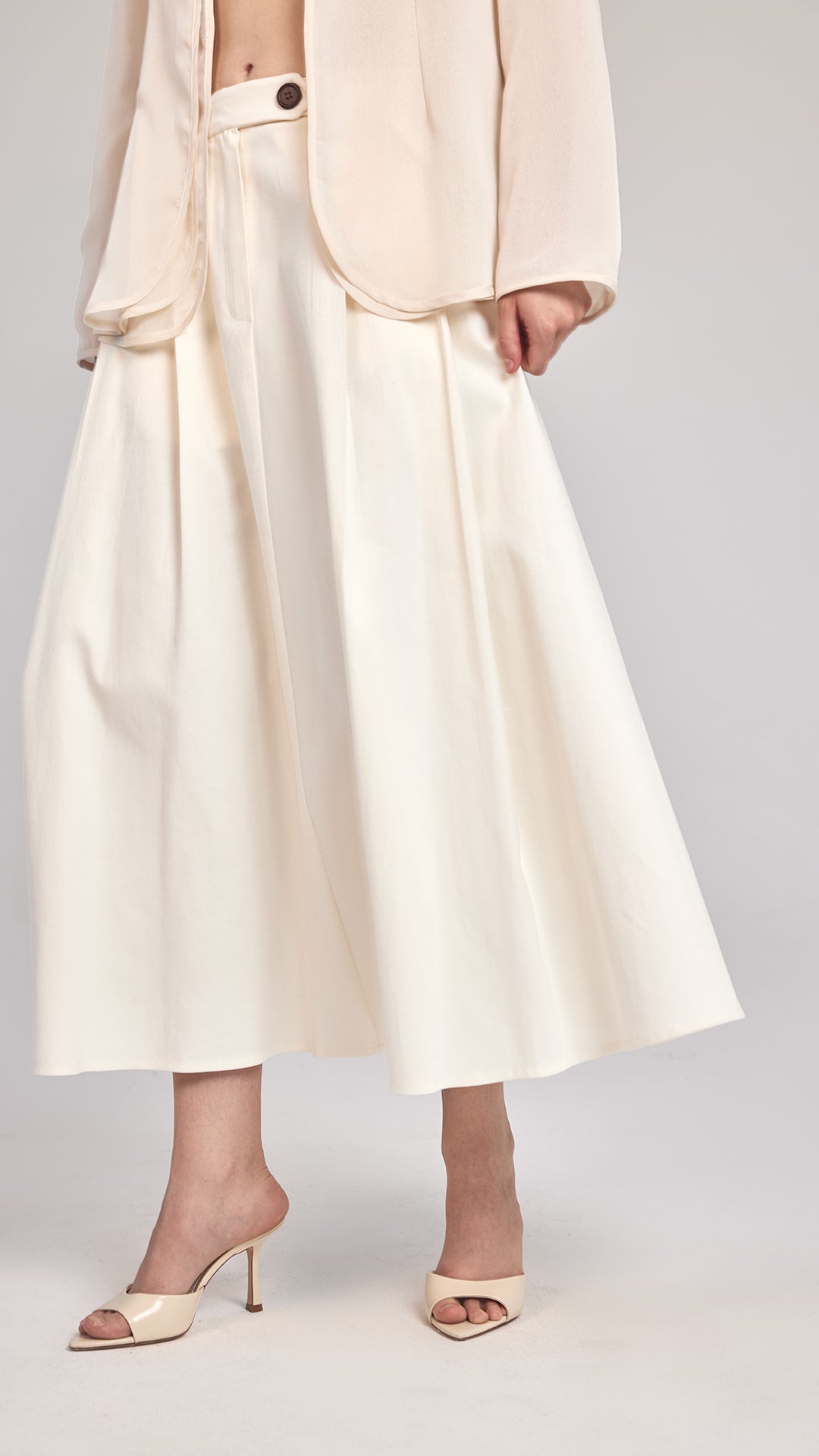 ARİANA - Geniş Midi Etek