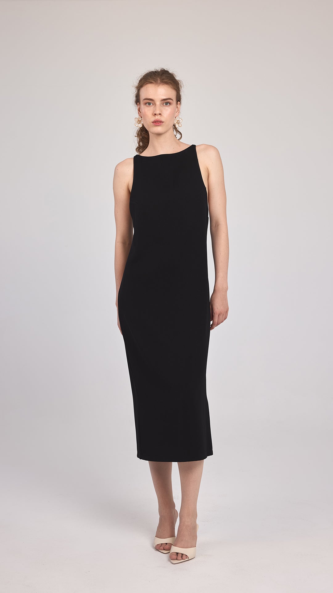 ALİCE - Düz Kesim Midi Elbise - Aíla