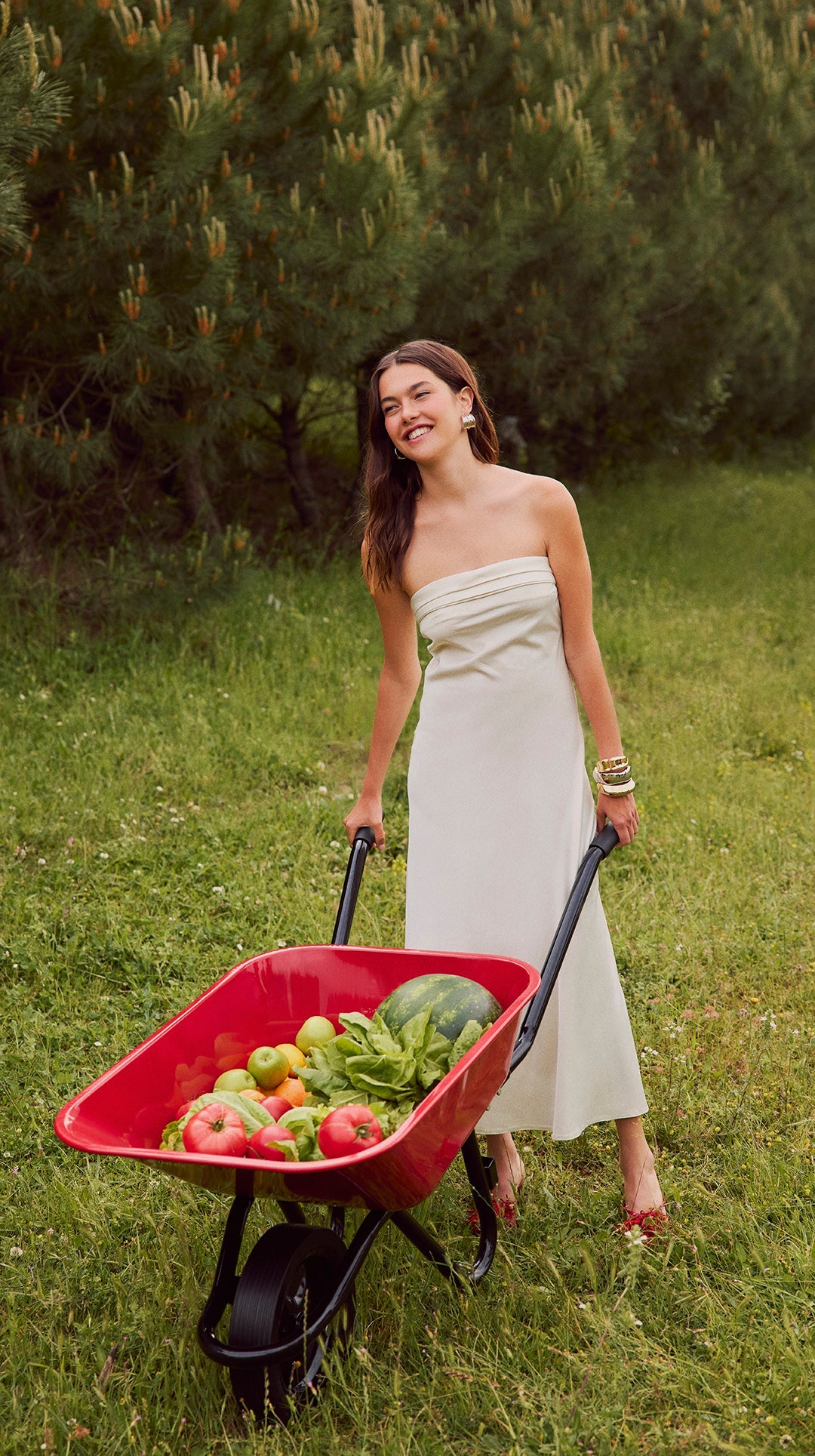 EMİ - Straplez Midi Elbise - Aíla