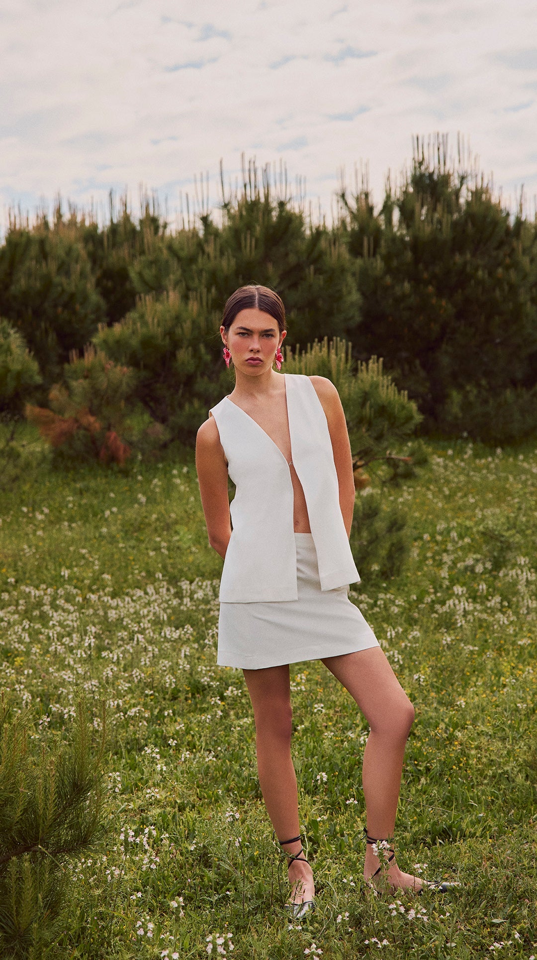 LAURA - Mini Astarlı Etek - Aíla