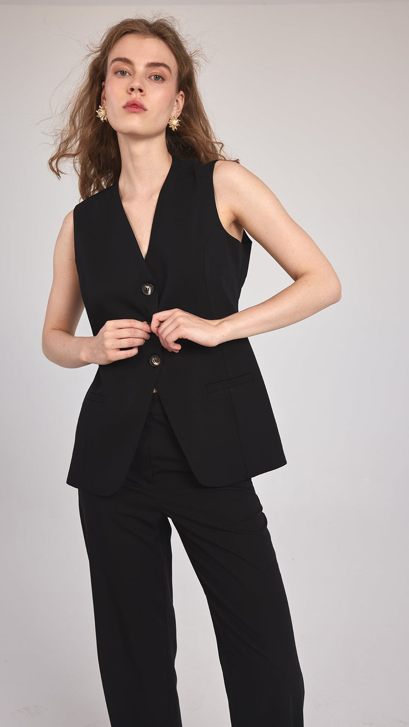 MİSHA - Düğmeli Yelek - Aíla