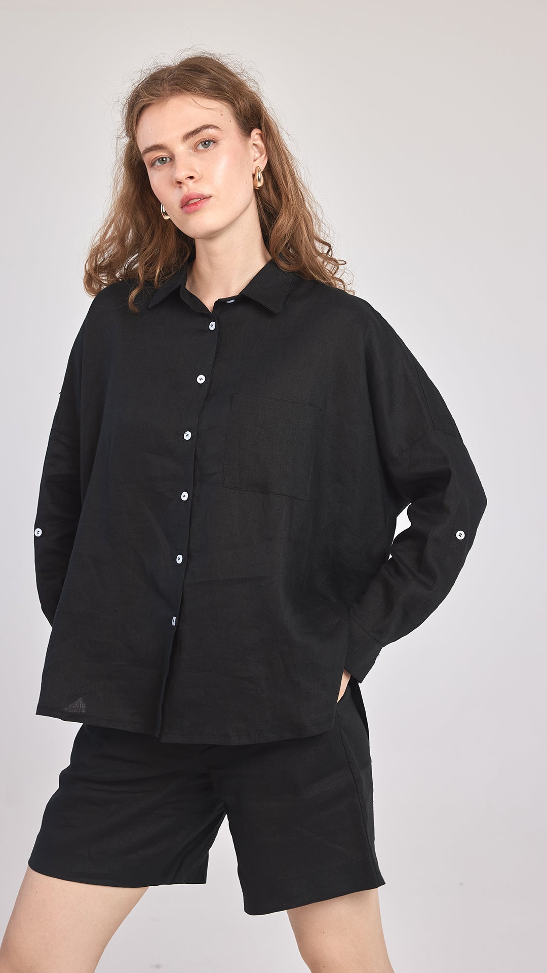 OSLO - Keten Şort - Aíla