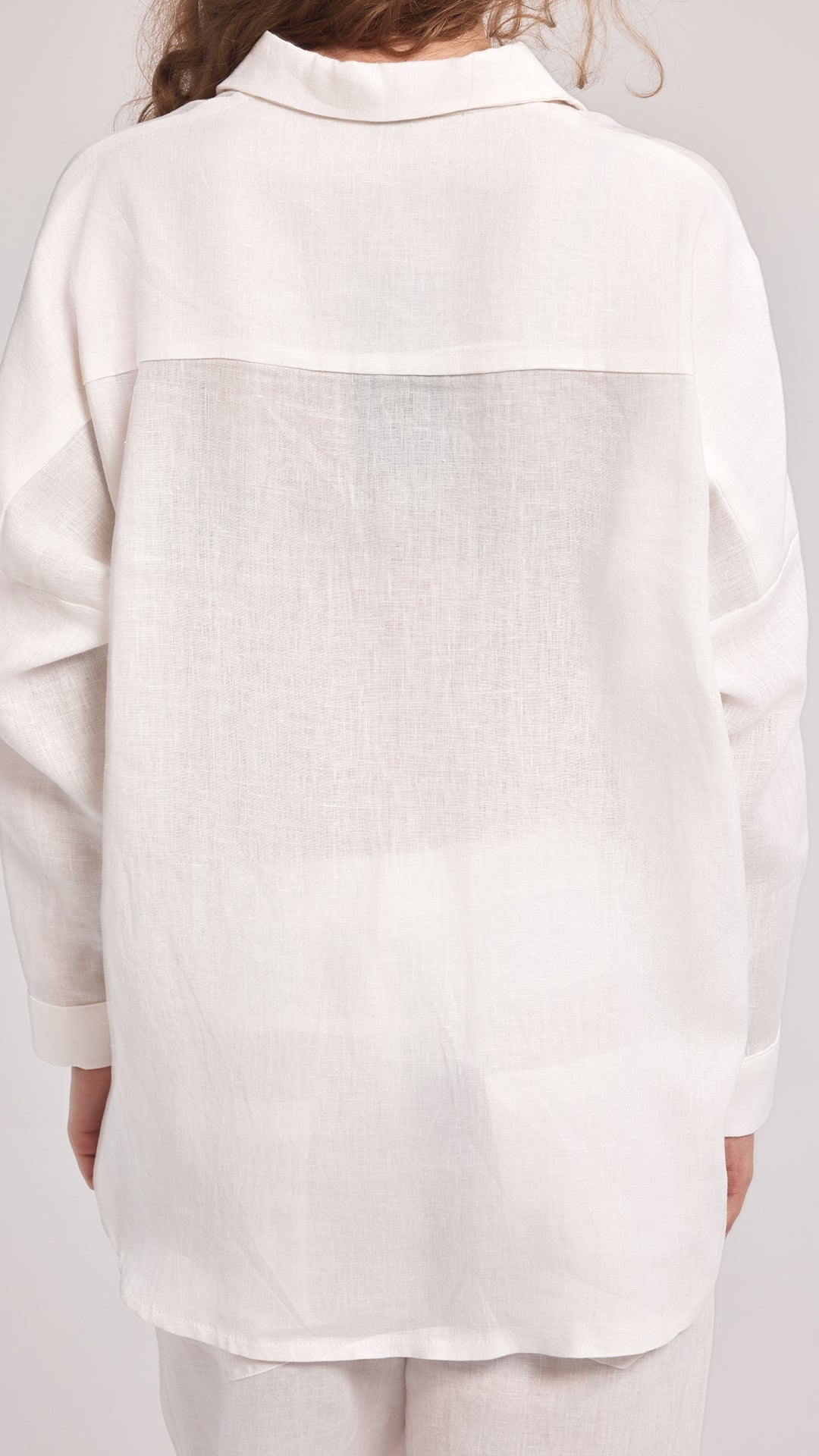 OSLO - Oversize Keten Gömlek - Aíla